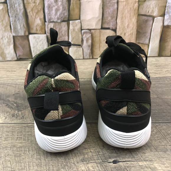 Khaki CAMOUFLAGE FLYKNIT SNEAKER Army 👟 - Picture 8 of 8